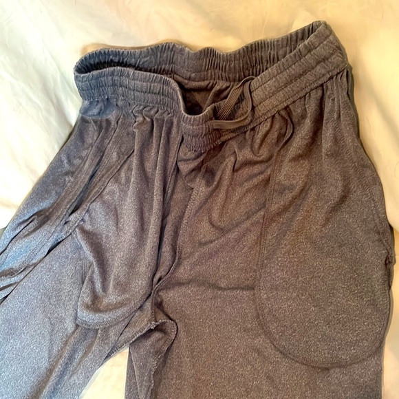 University of Michigan Grey Nylon XL Shorts with Pockets; Elasticized Waist - Picture 9 of 9